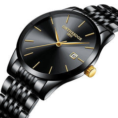 Men's Ultra-Thin Luxury Analog Quartz Watch w/Calendar 