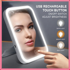 Smart Makeup Mirror Rechargeable