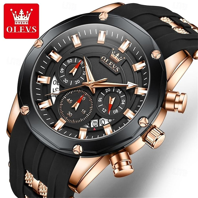 Men's Quartz Chronograph Watch 