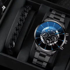 Men's Business Watch w/Geneva Calendar