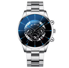 Men's Business Watch w/Geneva Calendar