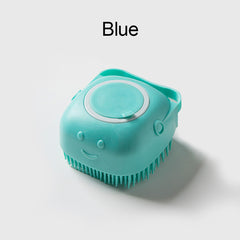 Soft Silicone Dog Grooming Shampoo Brush