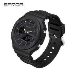 Men's Outdoor Military G-Style Analog/Digital Watch 50M Waterproof 