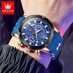 Men's Quartz Chronograph Watch 