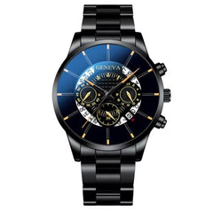 Men's Business Watch w/Geneva Calendar