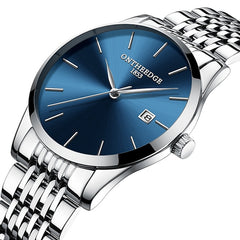 Men's Ultra-Thin Luxury Analog Quartz Watch w/Calendar 