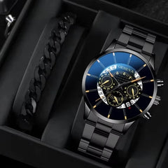 Men's Business Watch w/Geneva Calendar