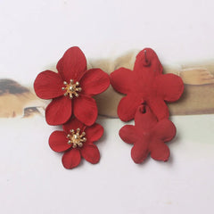 Flower Drop Earrings