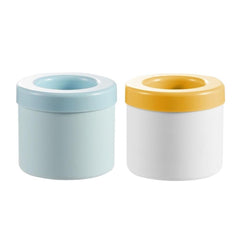 Portable Silicone Cylinder Ice Maker Bucket