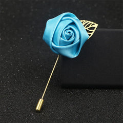 Men’s Flower Brooch