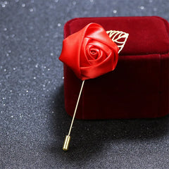 Men’s Flower Brooch