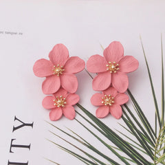 Flower Drop Earrings