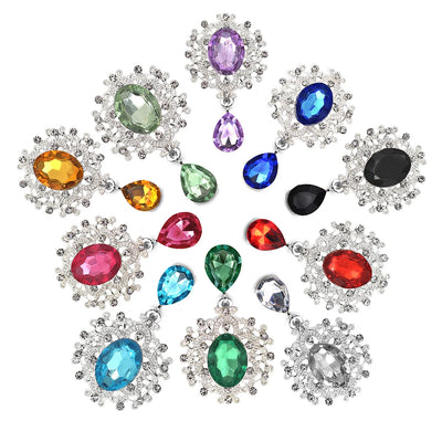 Crystal Rhinestone Brooch