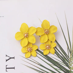 Flower Drop Earrings