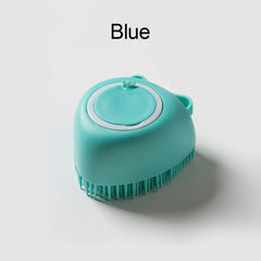 Soft Silicone Dog Grooming Shampoo Brush