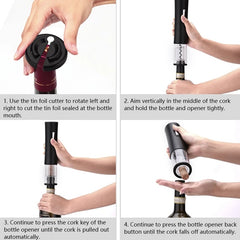 Automatic Wine Bottle Opener Rechargeable