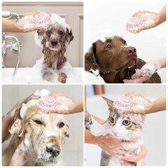 Soft Silicone Dog Grooming Shampoo Brush