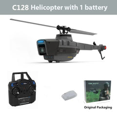 Black Hornet C128 2.4G 6-Axis WiFi RC Helicopter Wide Angle Camera Spy Drone