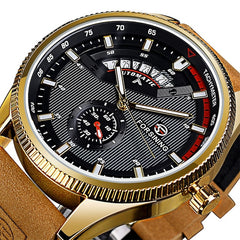 Men's Luxury Mechanical Automatic Watch w/Leather Band