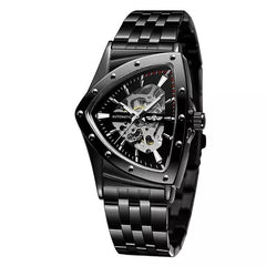 Men's Triangle Automatic Skeleton Mechanical Watch Business/Casual