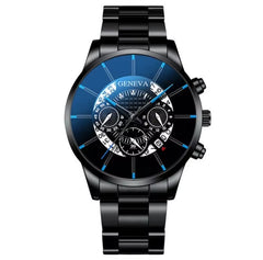 Men's Business Watch w/Geneva Calendar