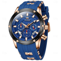 Men's Quartz Chronograph Watch 