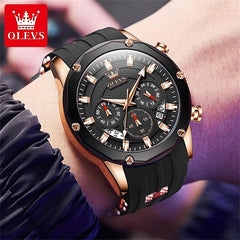 Men's Quartz Chronograph Watch 