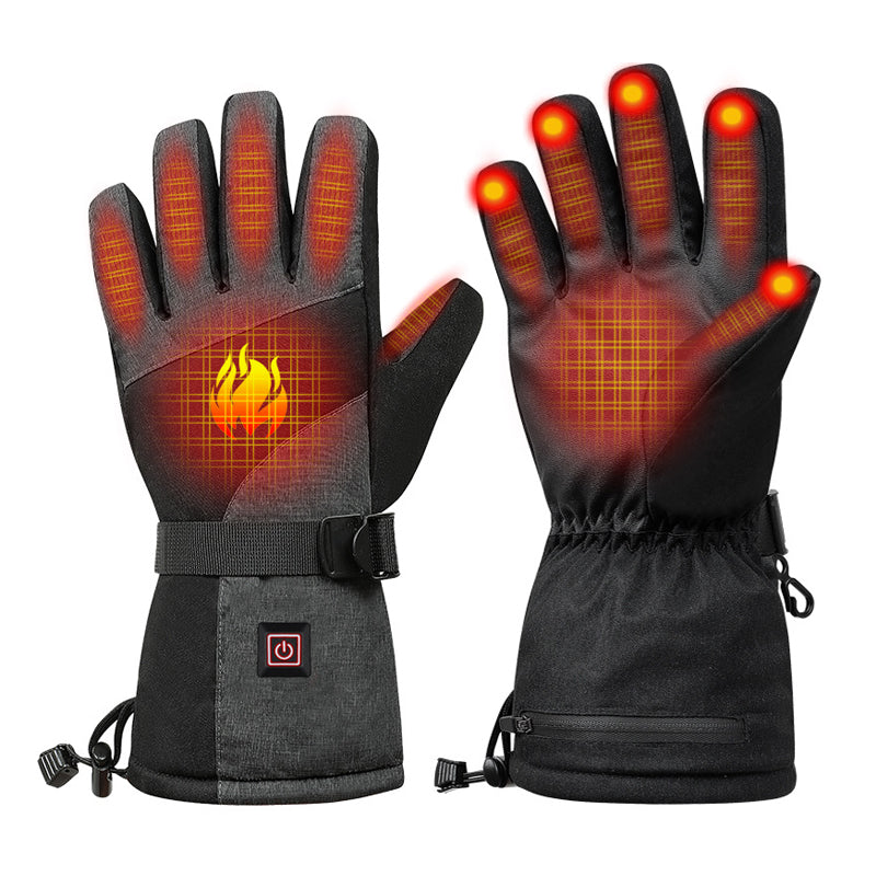 Heated Waterproof Motorcycle Gloves  