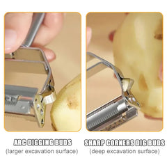 Kitchen Stainless Steel Vegetable Peeler