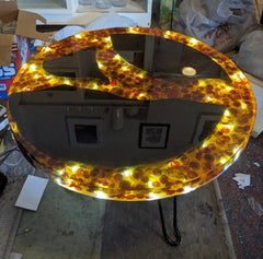 Custom Resin River Table