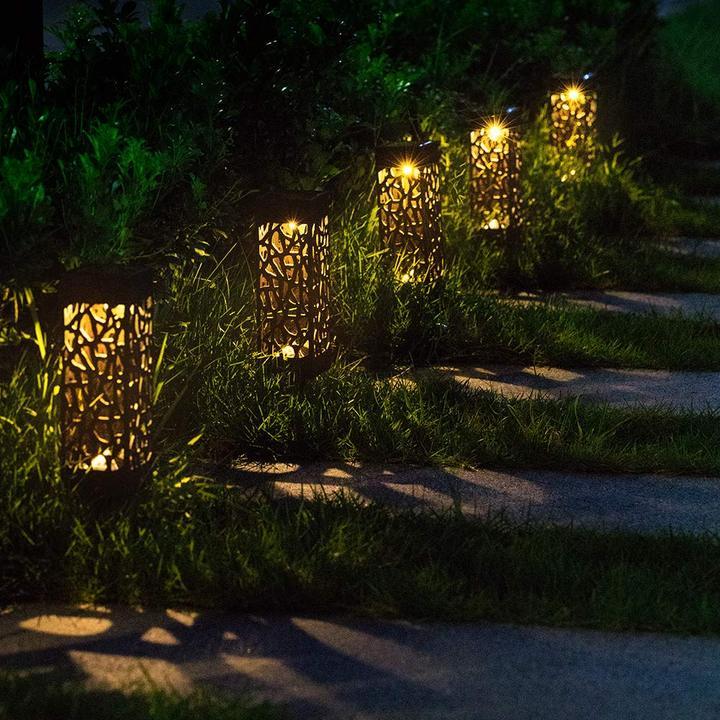 Vintage Solar Powered Waterproof Garden Light