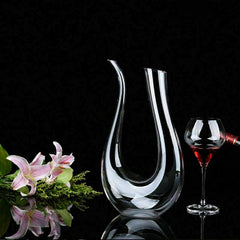 Crystal U-shaped Wine Decanter 1500ml