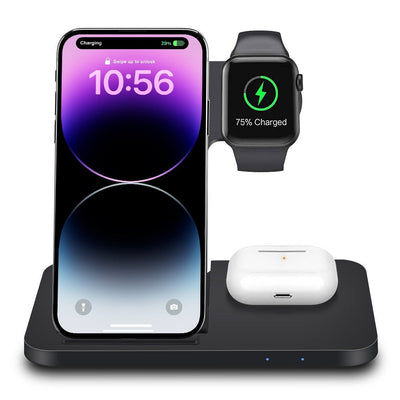 3 in 1 Wireless Fast Charger Docking Station