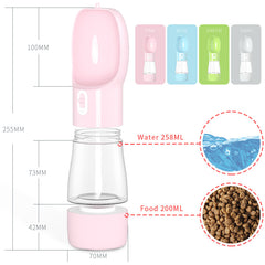 Portable Pet Water Bottle Feeder